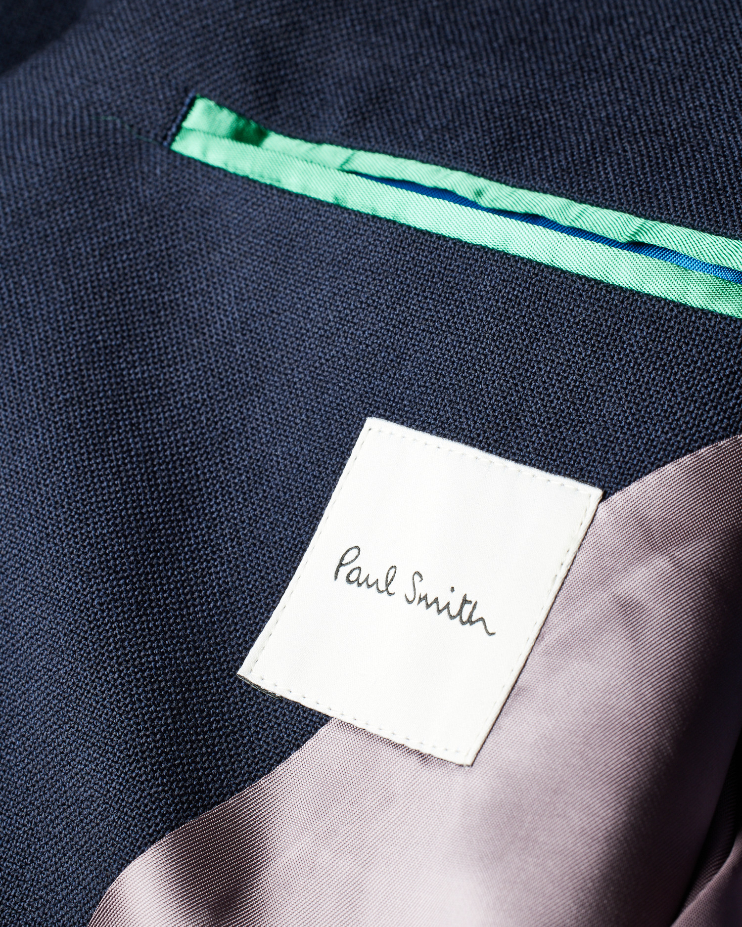 Teal Jacquard Check Wool Zip Jacket - 11