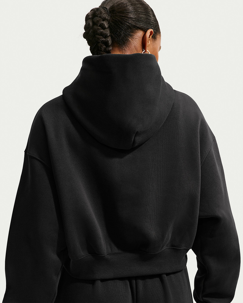 Nike Nike Sportswear Phoenix Fleece Women's Oversized Cropped Henley Hoodie outlook