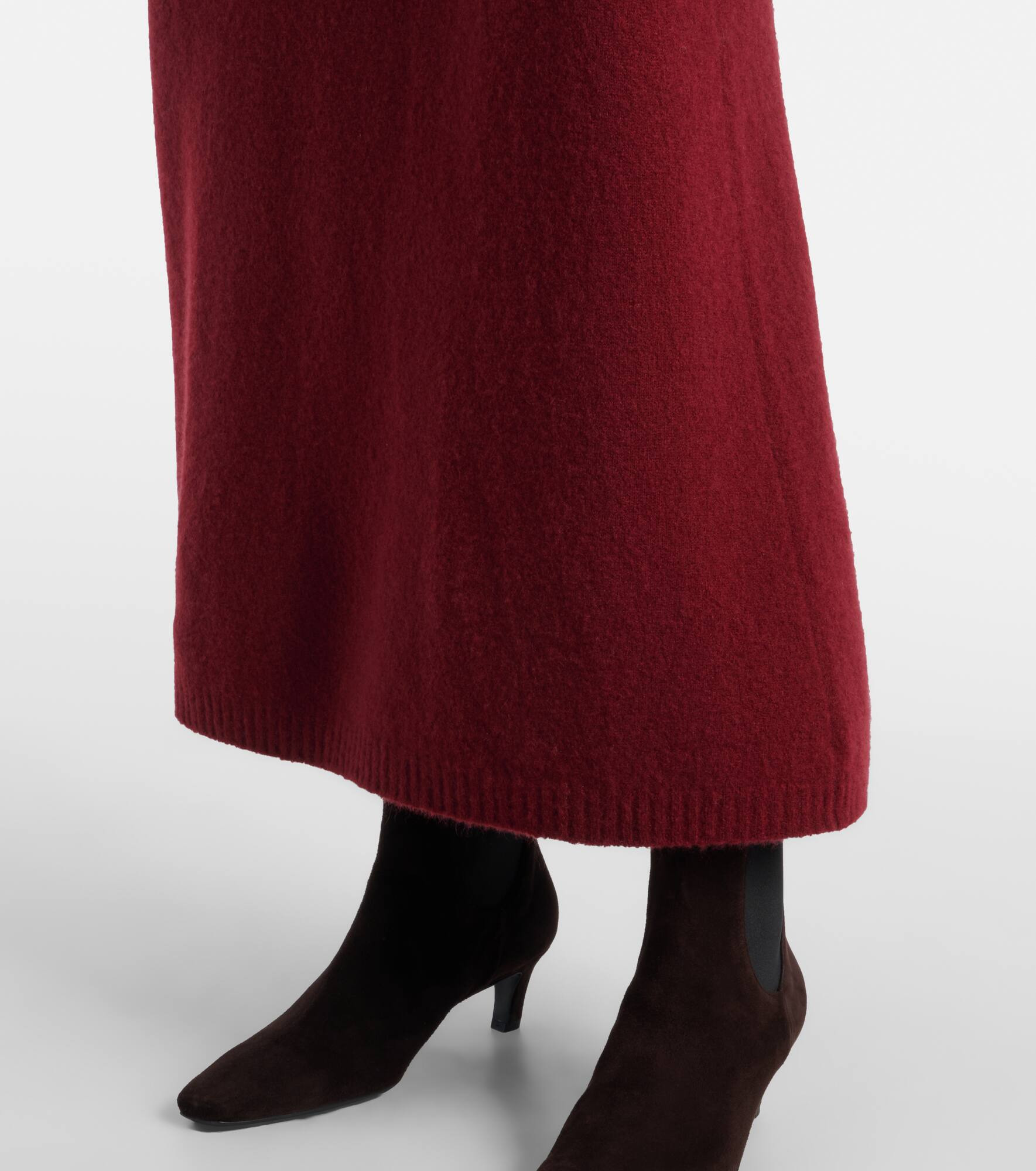 Dorina cashmere-blend maxi skirt - 5