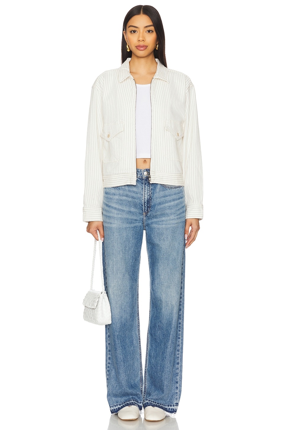 Featherweight Logan Mid Rise Wide Leg - 5