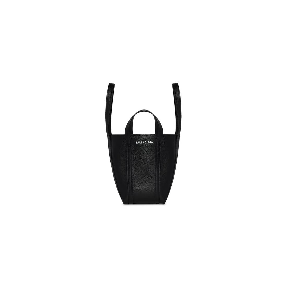 Women's Everyday Small North-south Shoulder Tote Bag in Black - 1