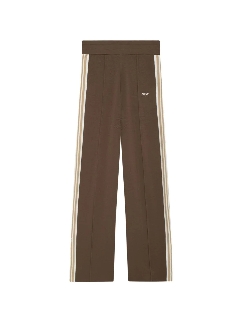 side-stripe track pants - 1