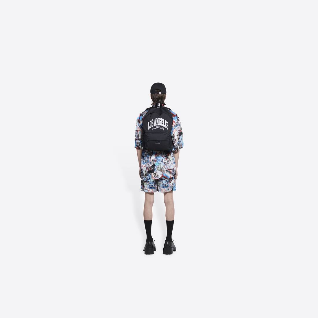 Men's Cities Los Angeles Explorer Backpack  in Black - 2