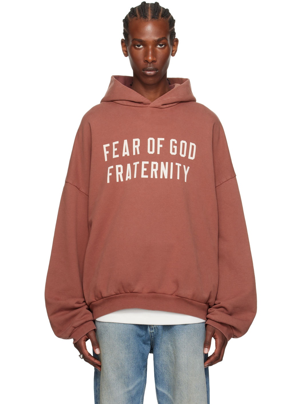 Burgundy Heavyweight Hoodie - 1