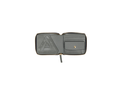 PALACE PAL-M-GRAM LEATHER ZIP WALLET MIDNIGHT BLUE outlook