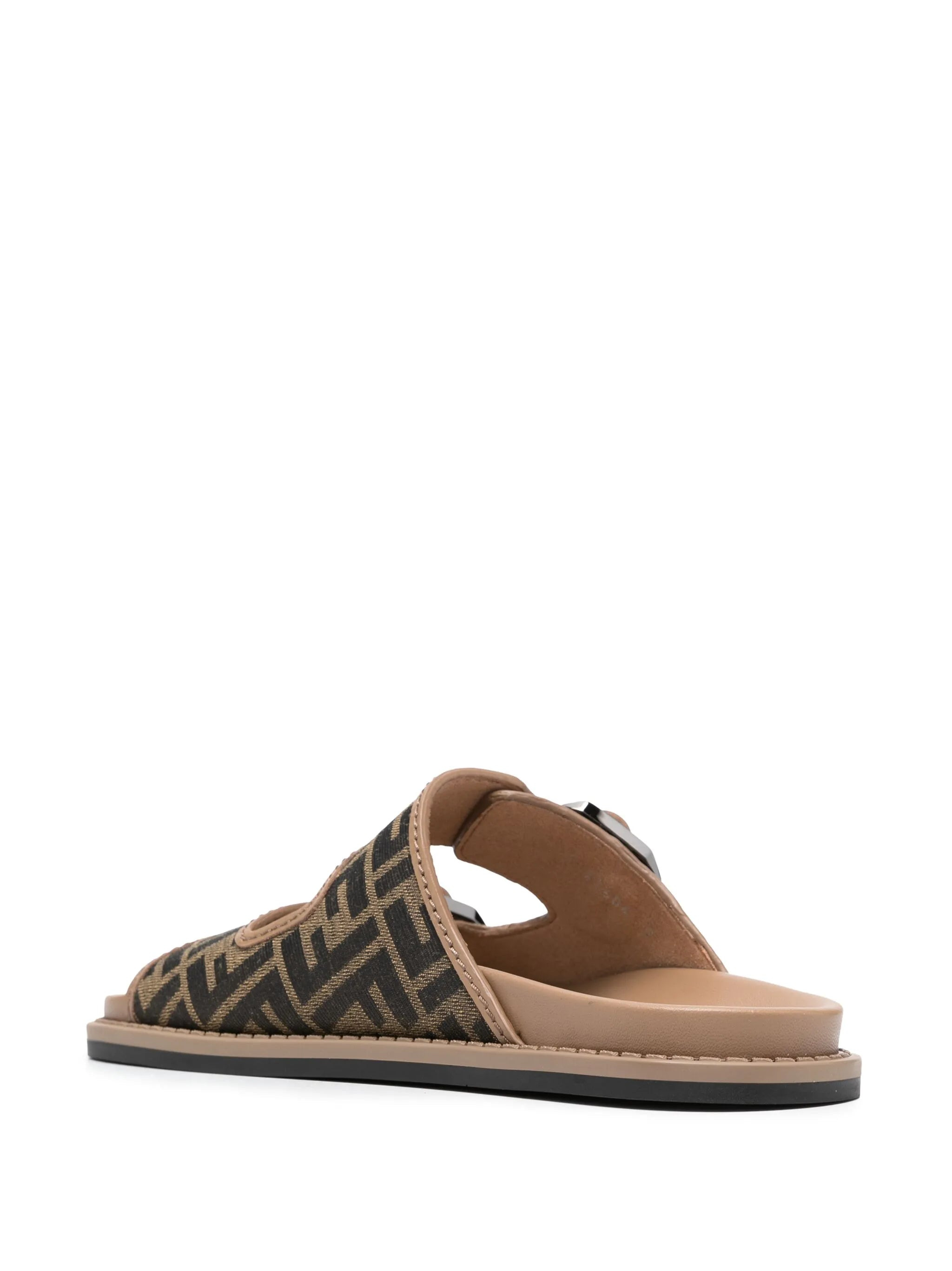 Fendi Feel FF-jacquard Sandals - 2
