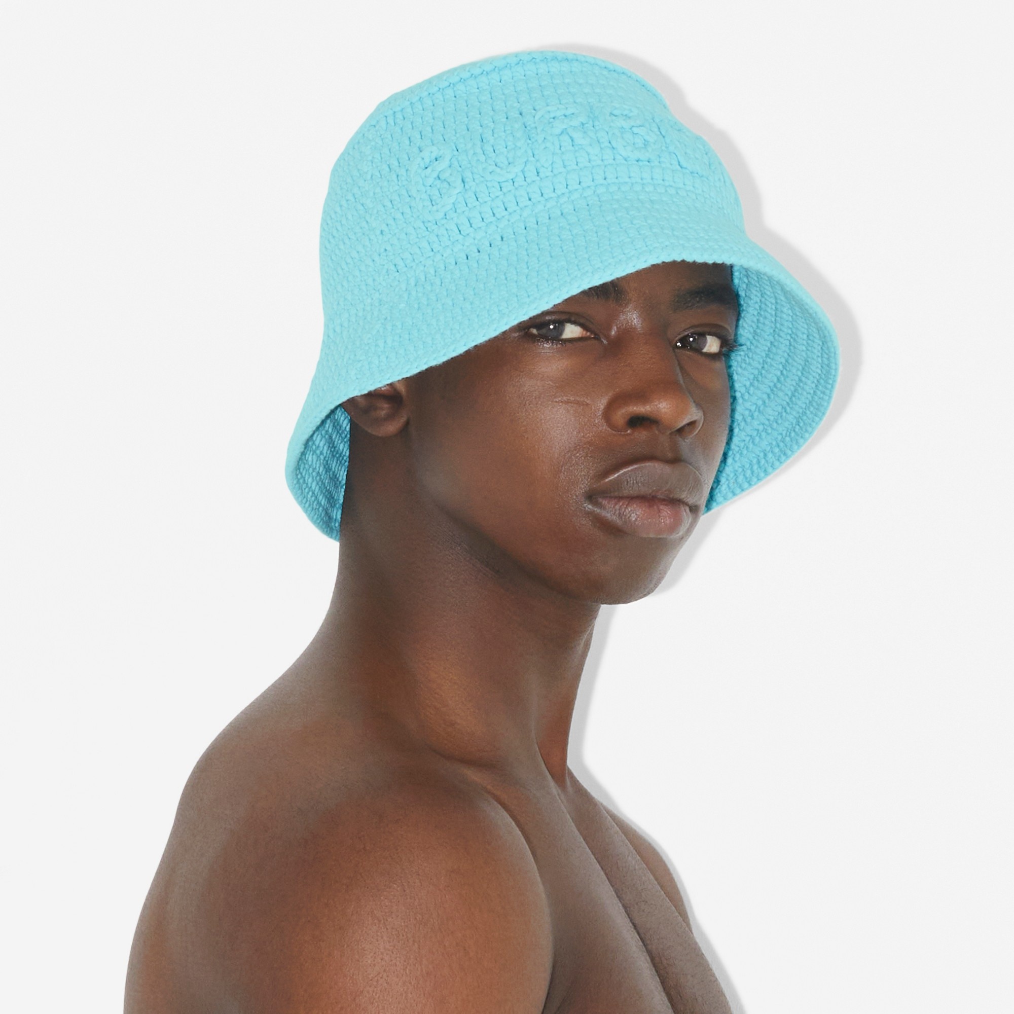 Crochet Technical Cotton Bucket Hat - 4