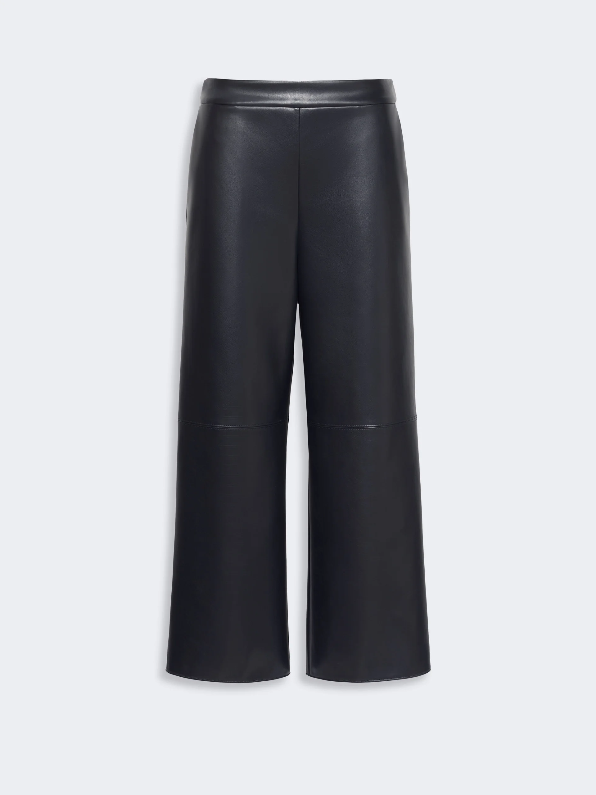 AMATI Coated jersey cropped trousers - ULTRAMARINE - 1