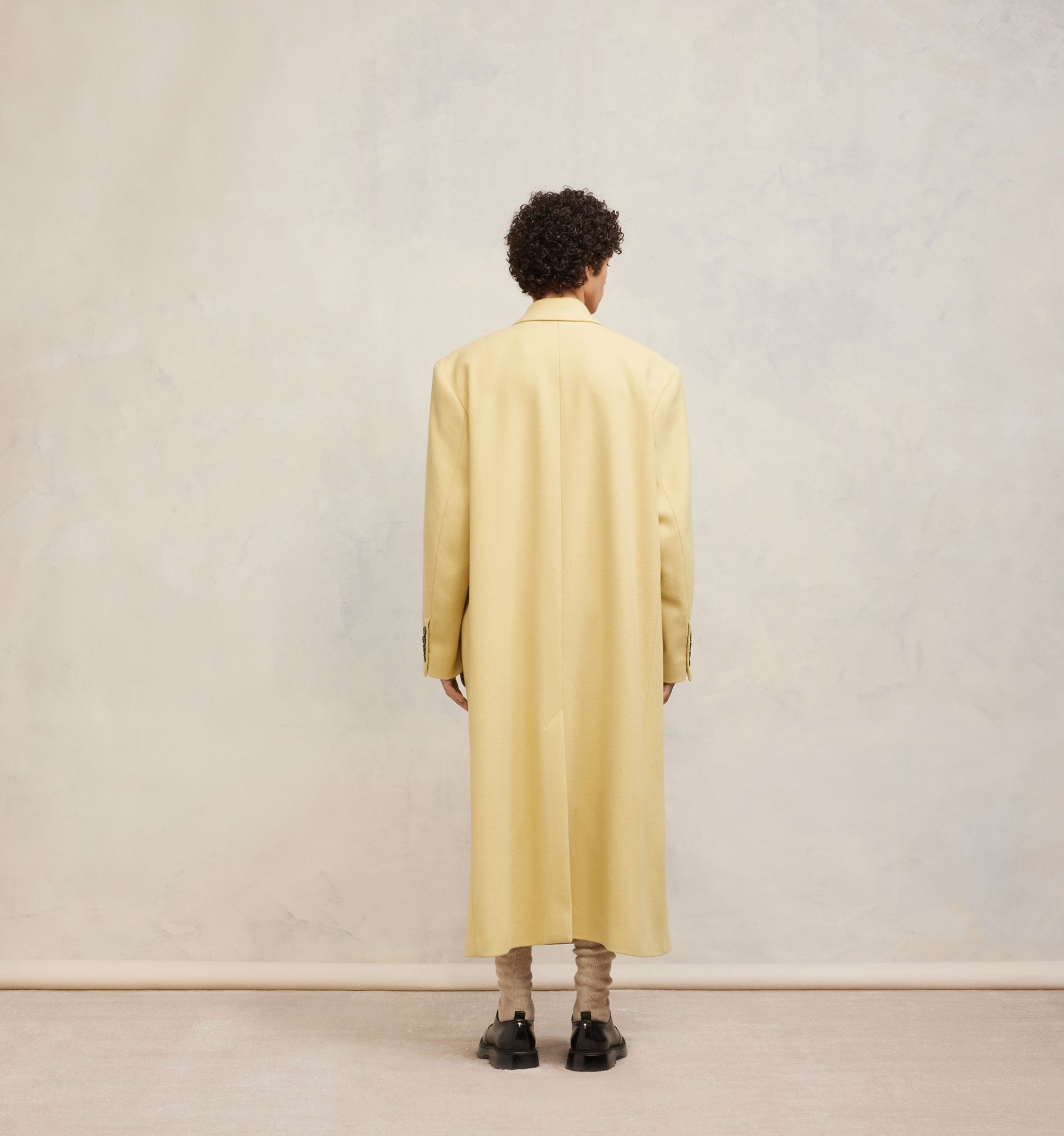 Double Breasted Oversized Coat - 5