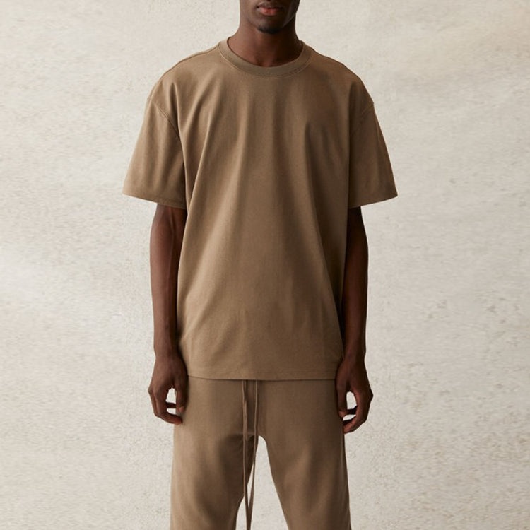 Fear of God Essentials SS21 Short Sleeve Tee Taupe FOG-SS21-556 - 4
