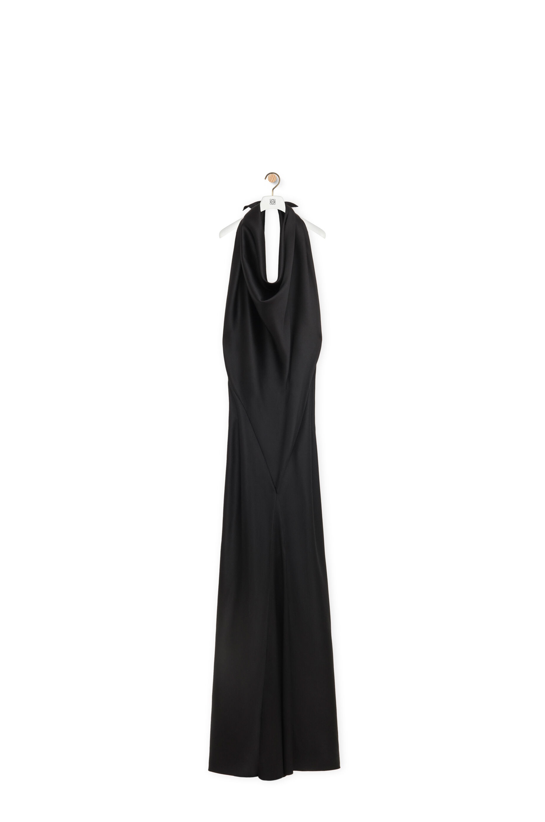 Scarf dress in silk - 1