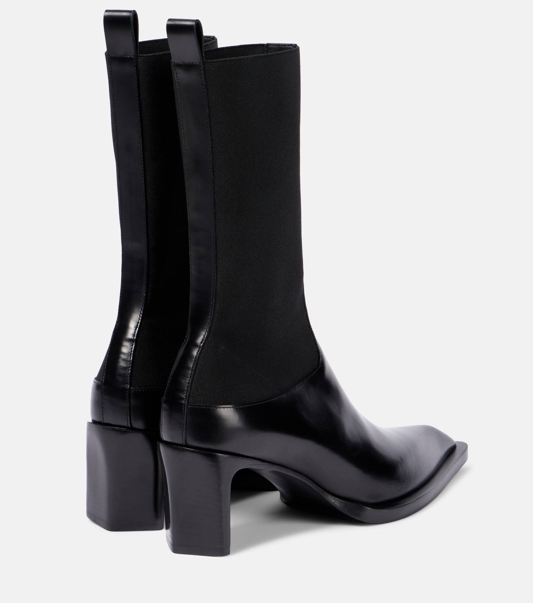 Leather ankle boots - 2
