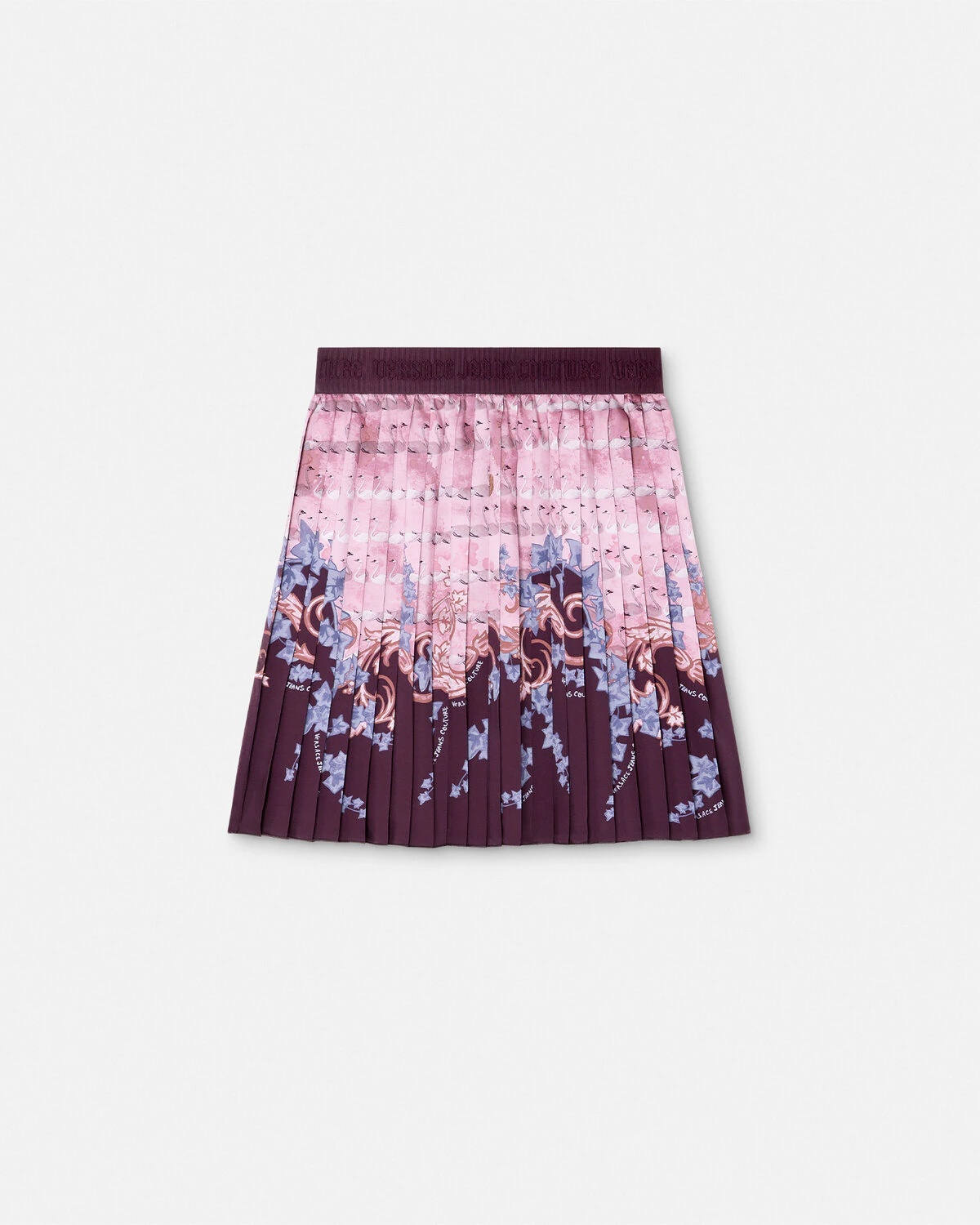 Swan Lake Pleated Mini Skirt - 1
