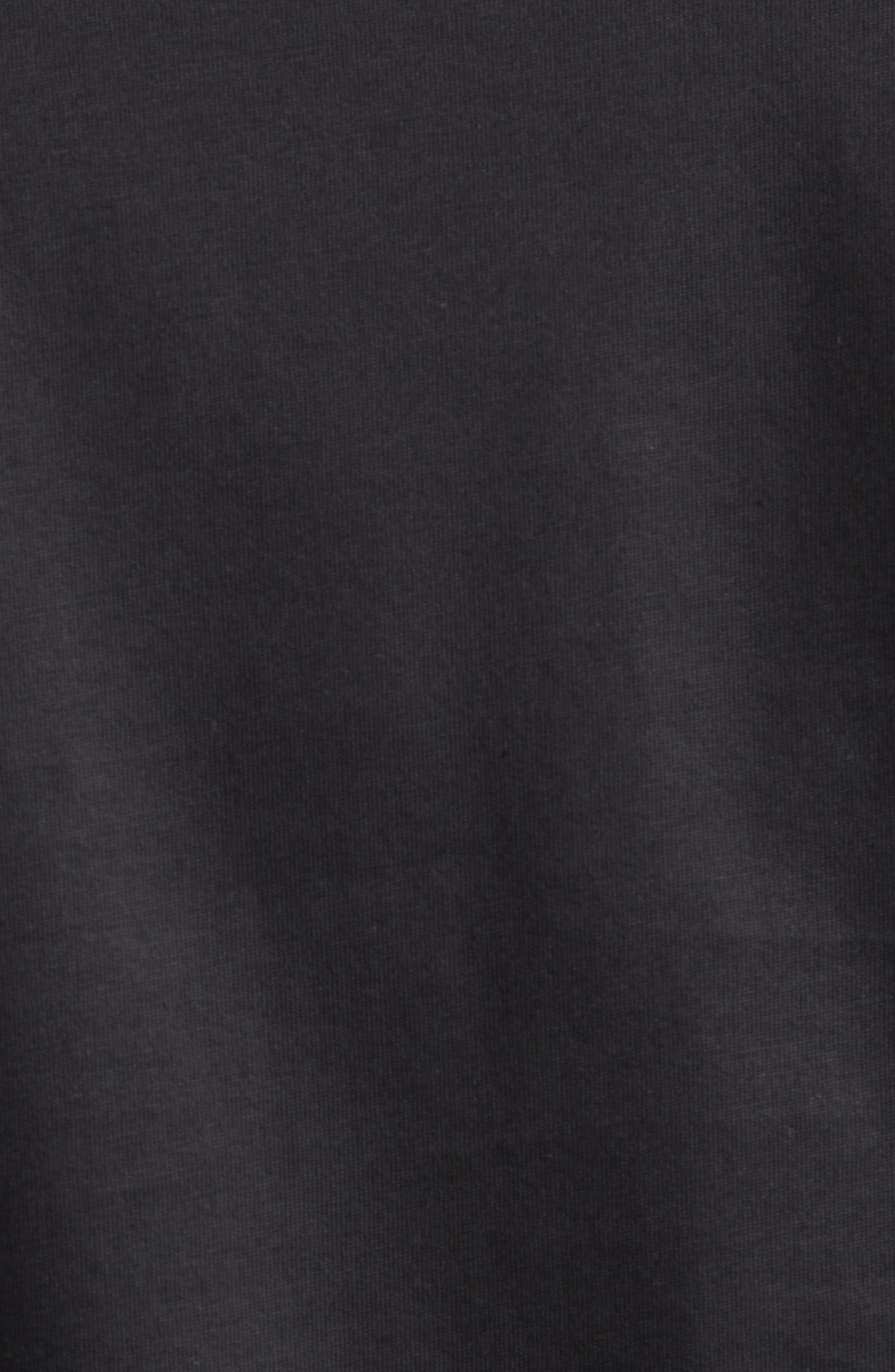 Simone Rocha Patchwork Frill Bust Detail T-Shirt in Black/Black at Nordstrom - 7