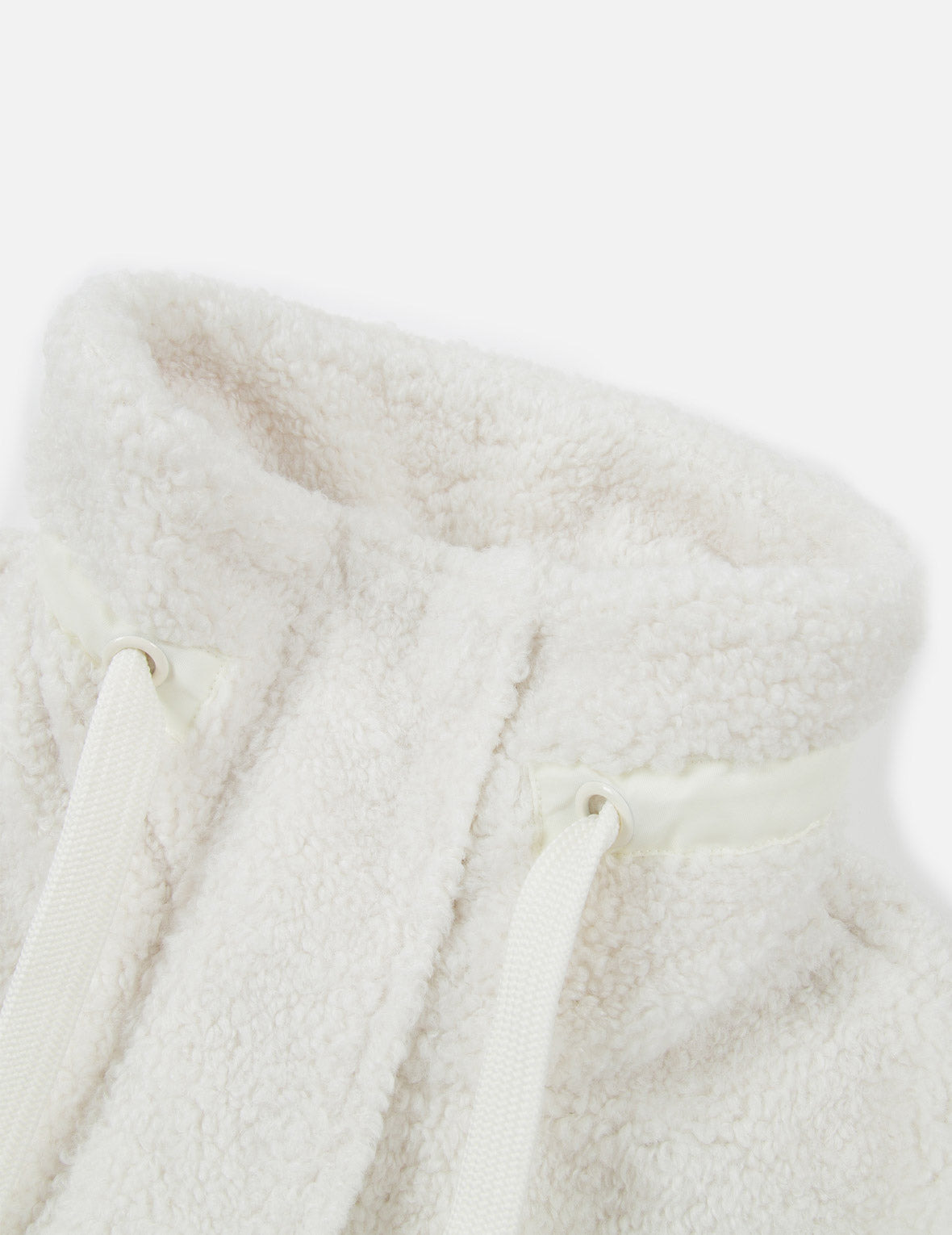CORDUROY BLOCKED ZIP-UP SHERPA COAT - 9