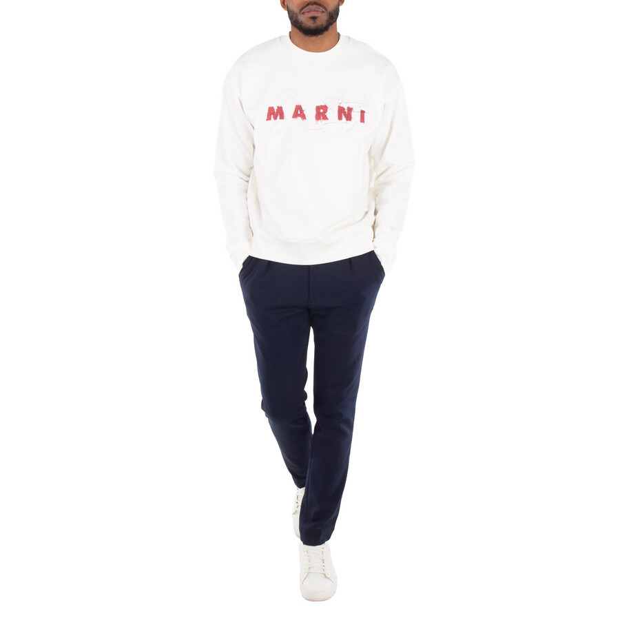 Marni Wrinkled Marni Logo Sweatshirt - 3