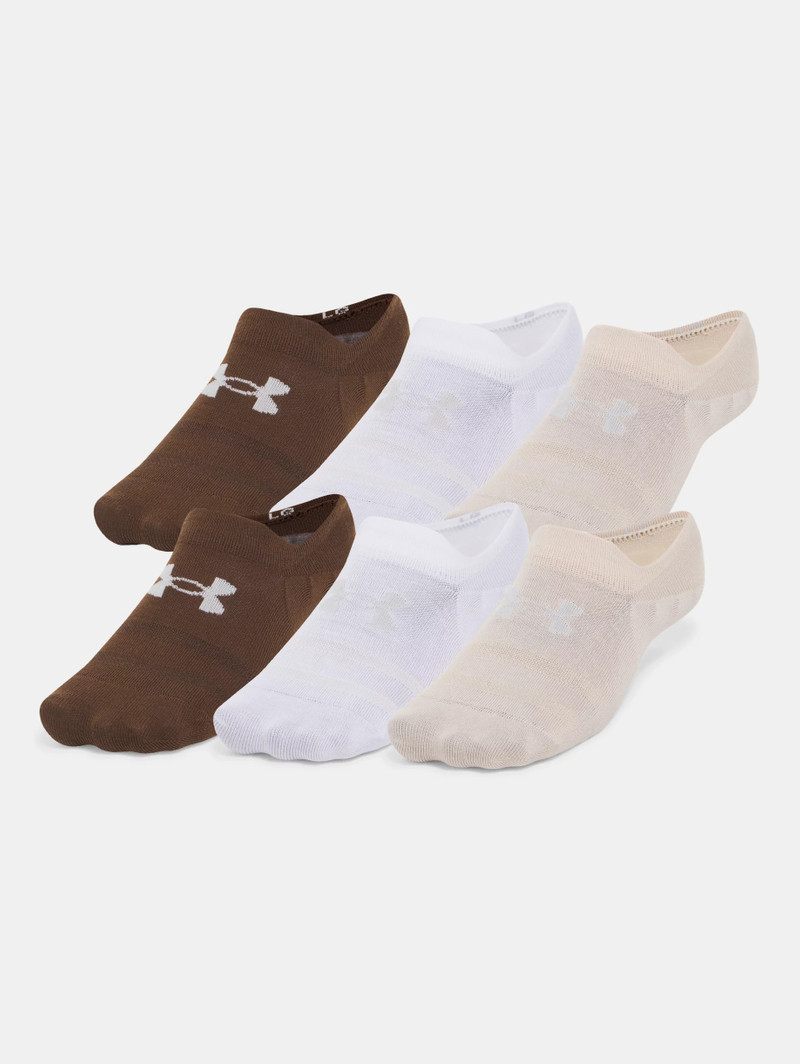 Unisex UA Essential 6-Pack Ultra Low Socks 3