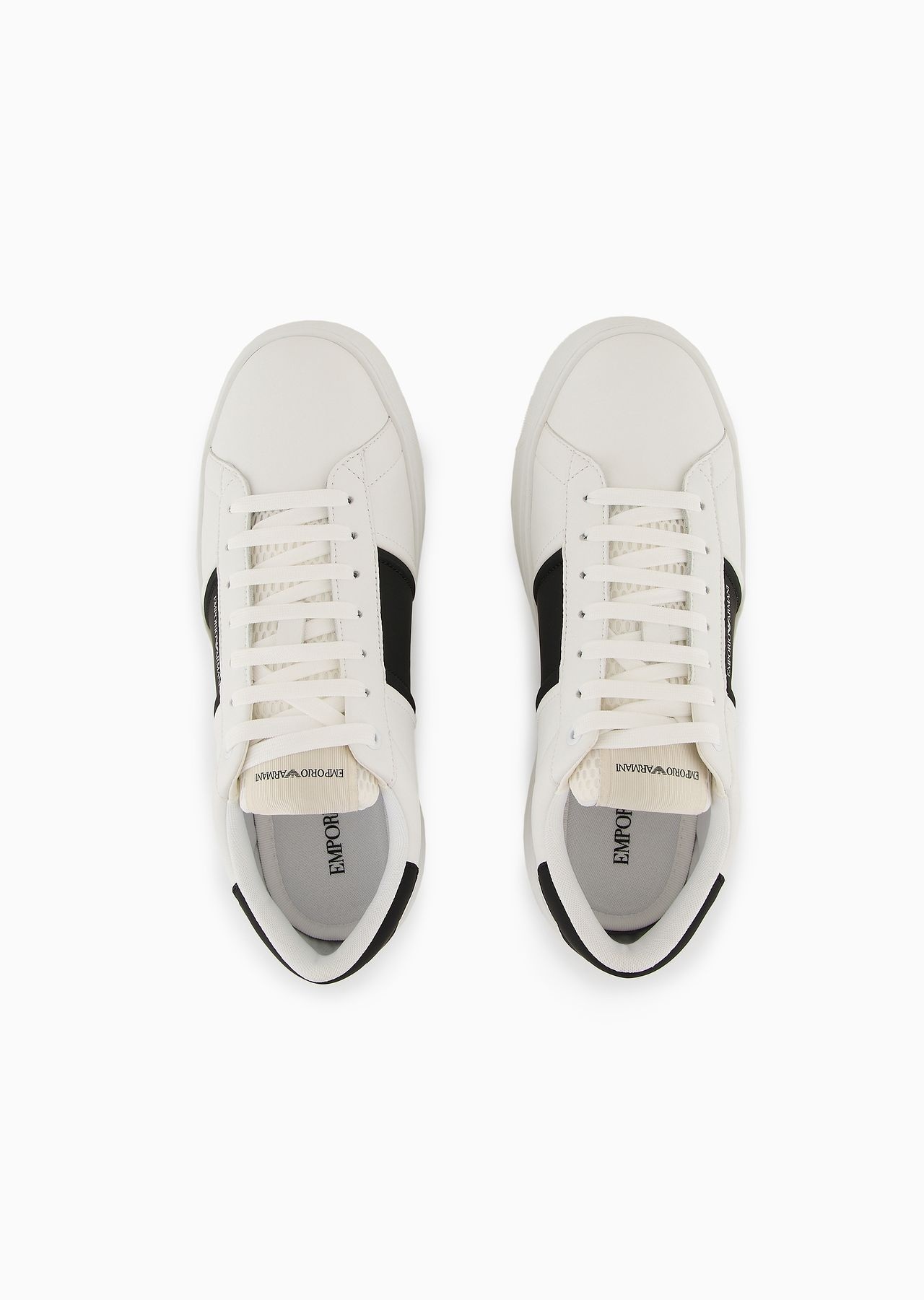 Leather sneakers with rubber details - 3