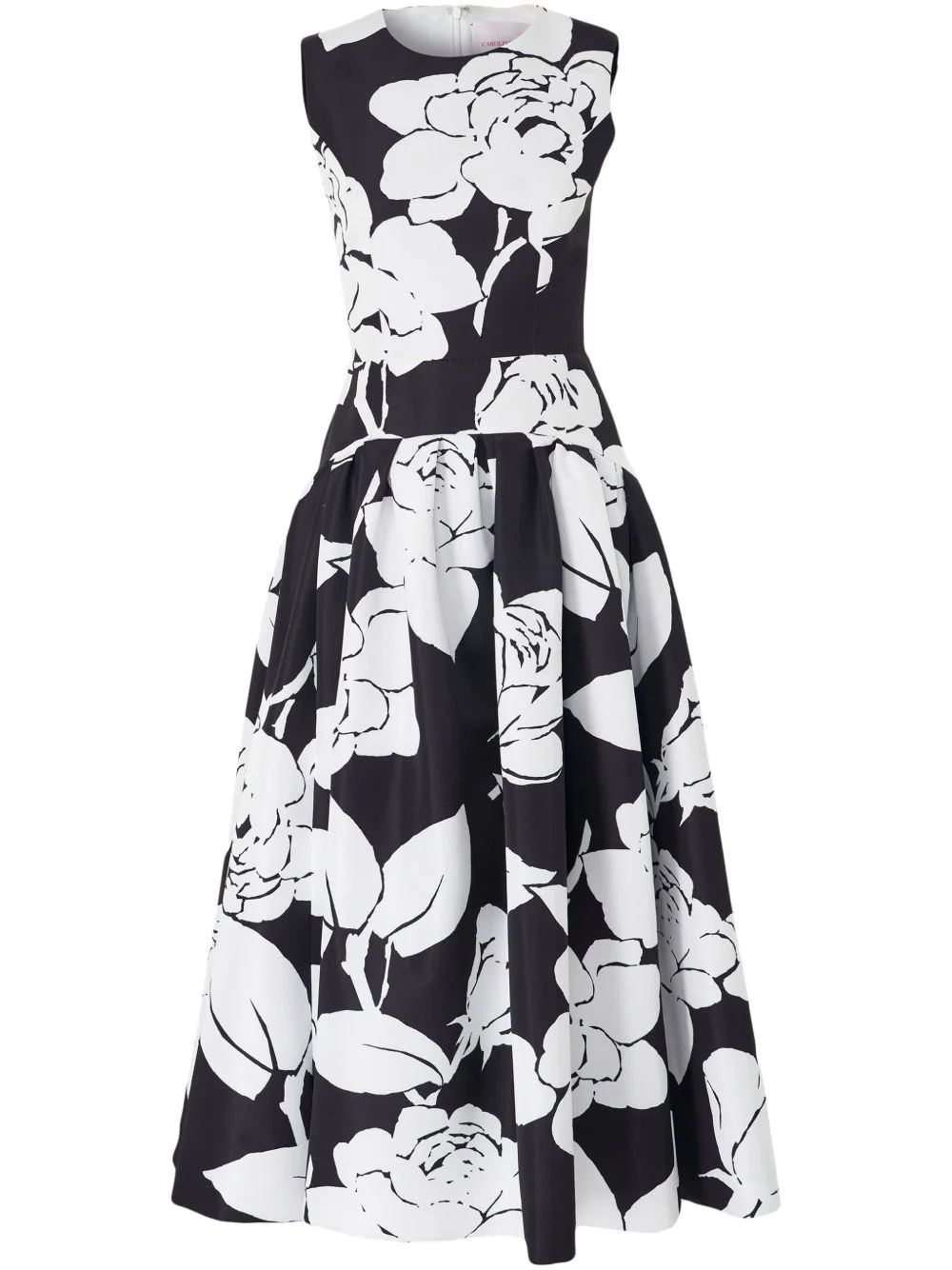 floral-print midi dress - 1