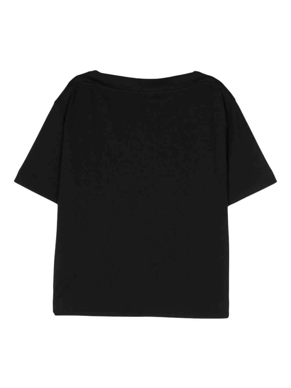 logo-patch cotton T-shirt - 2