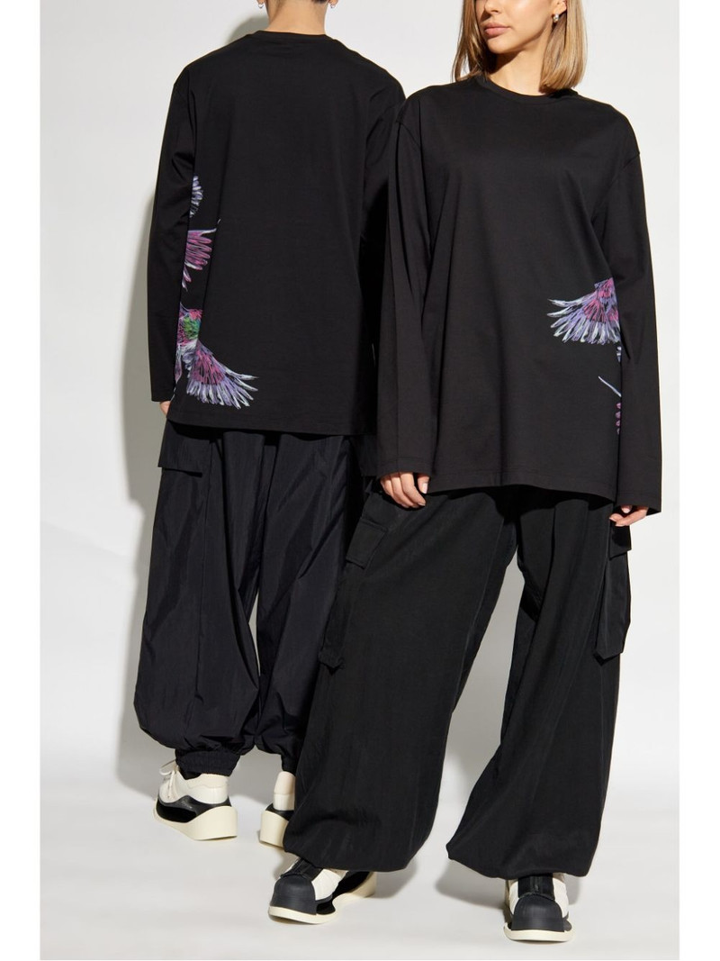 Y-3 x Adidas  graphic-print T-shirt outlook