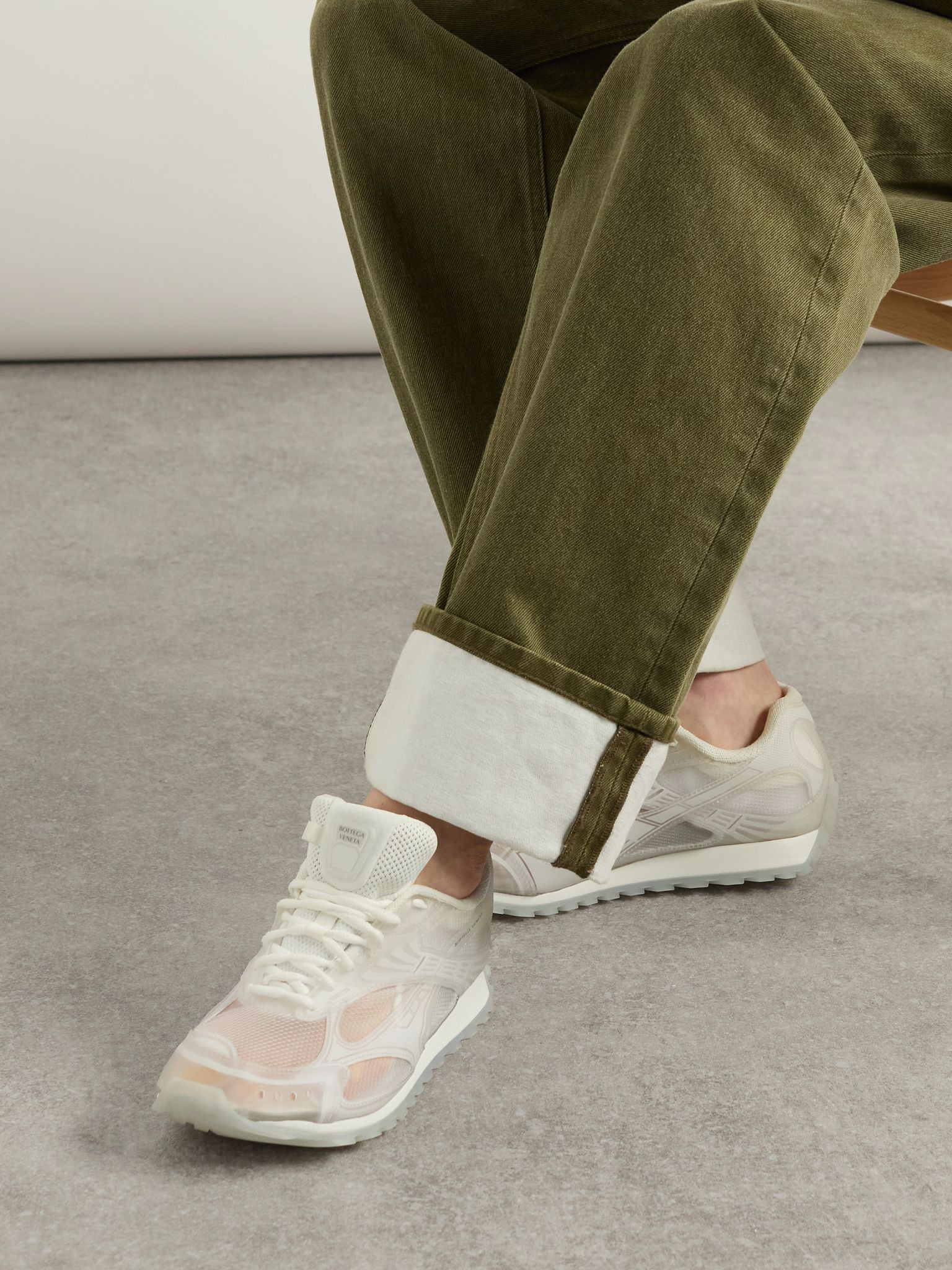 Orbit rubber and mesh sneakers White - 2