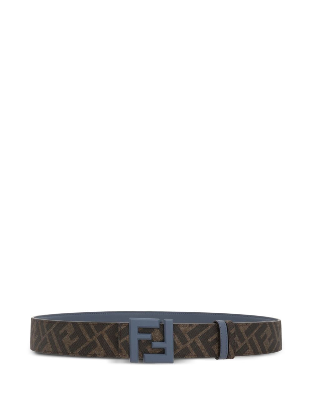 FF-logo leather belt - 2