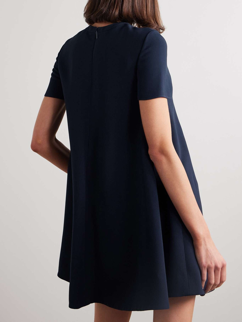 Embellished cutout crepe mini dress 3