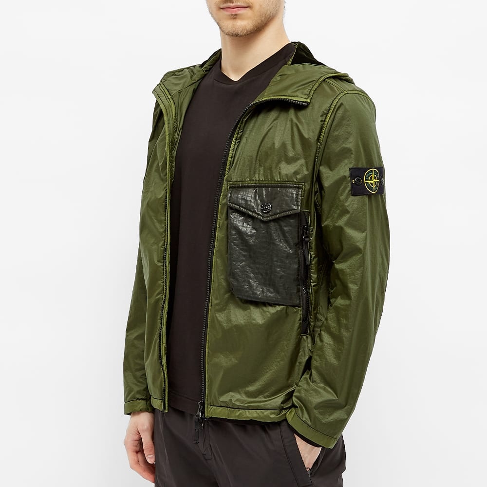 Stone Island Lamy Flock Hooded Jacket - 5