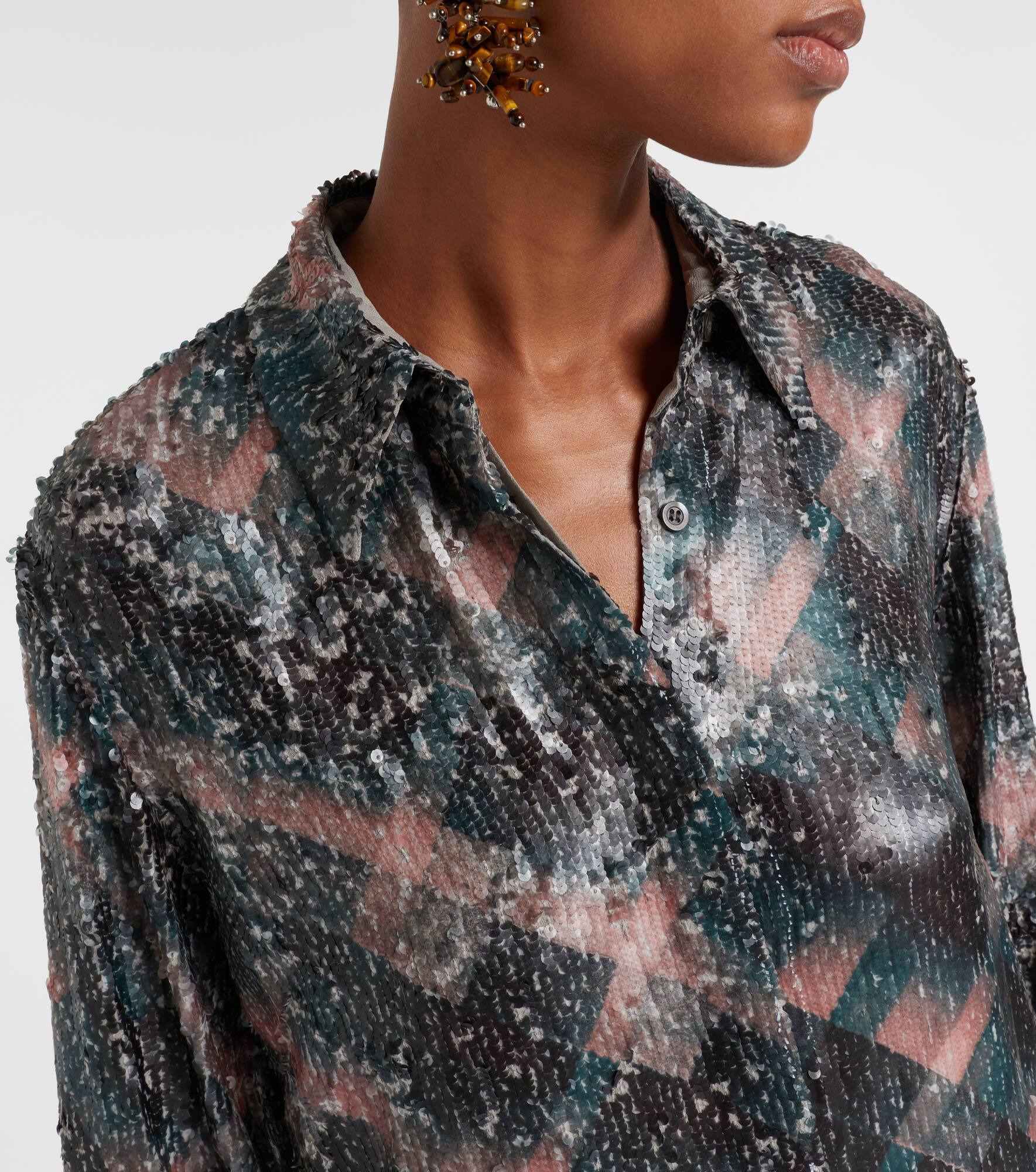 Sequined shirt - 4