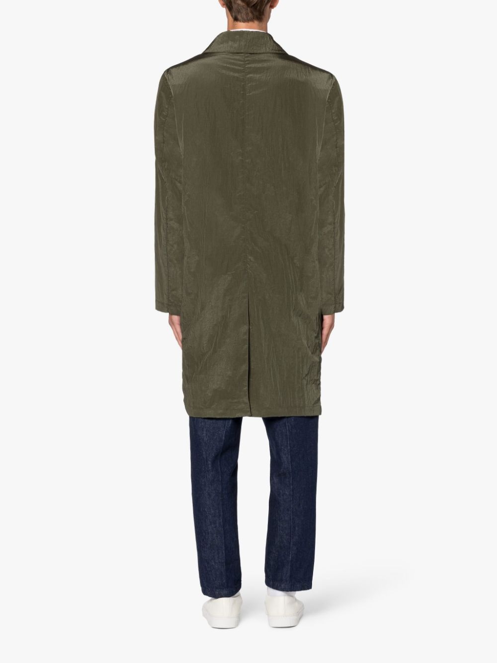 SHOWER MILITARY PACKABLE NYLON COAT - 2