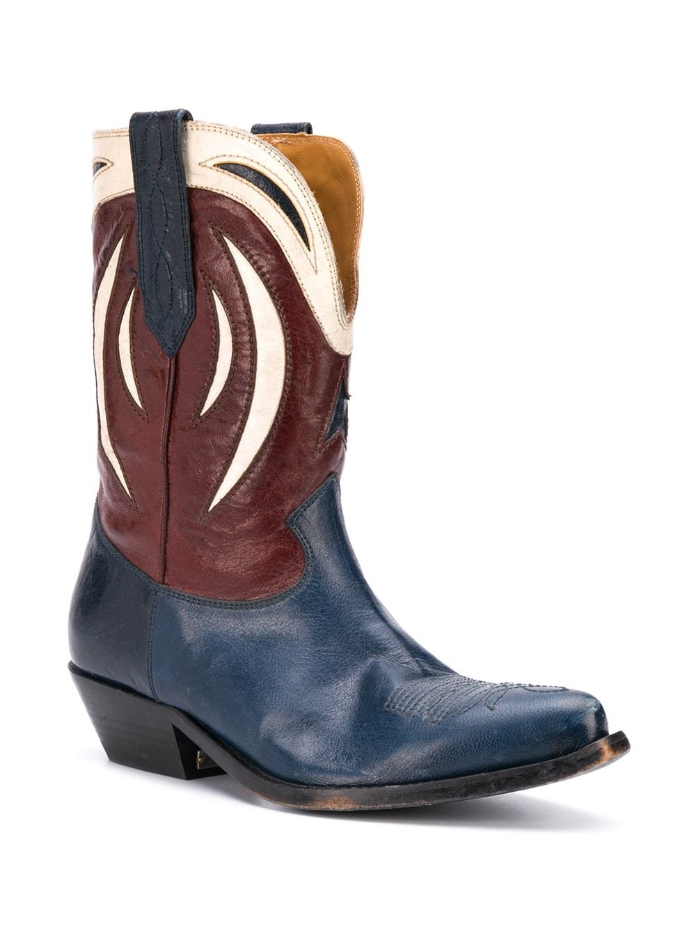 Western-style calf-length boots - 2