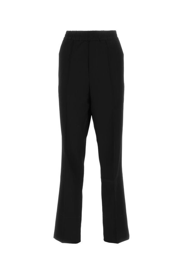 Black wool pant - 1