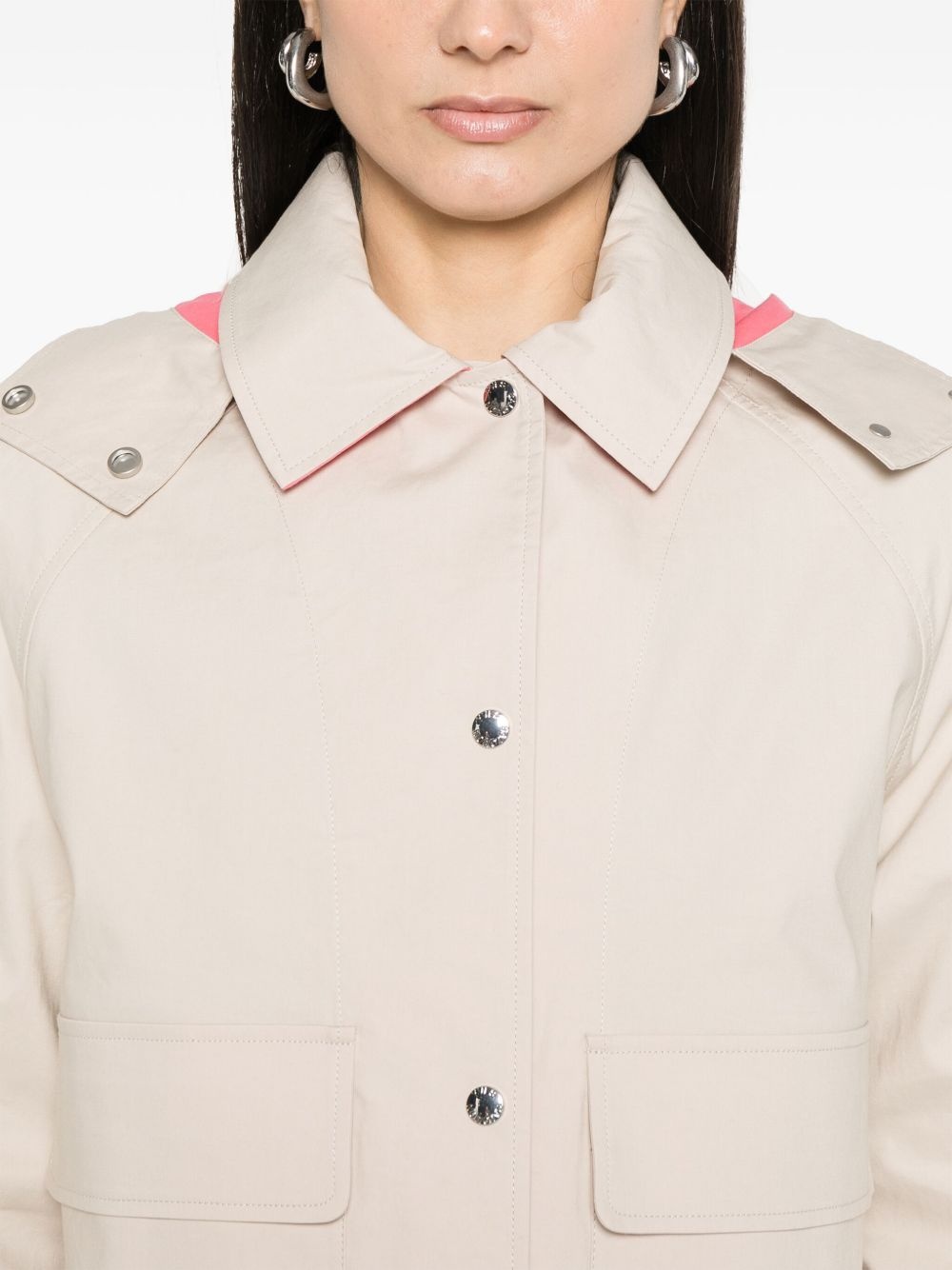 detachable-hood jacket - 5