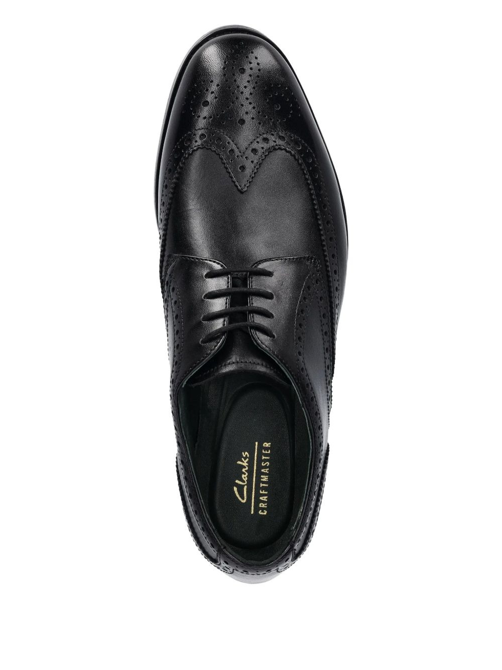 leather wingtip brogue oxford shoes - 4