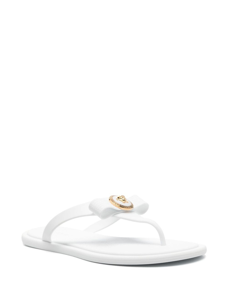 VERSACE Gianni Ribbon sandals outlook
