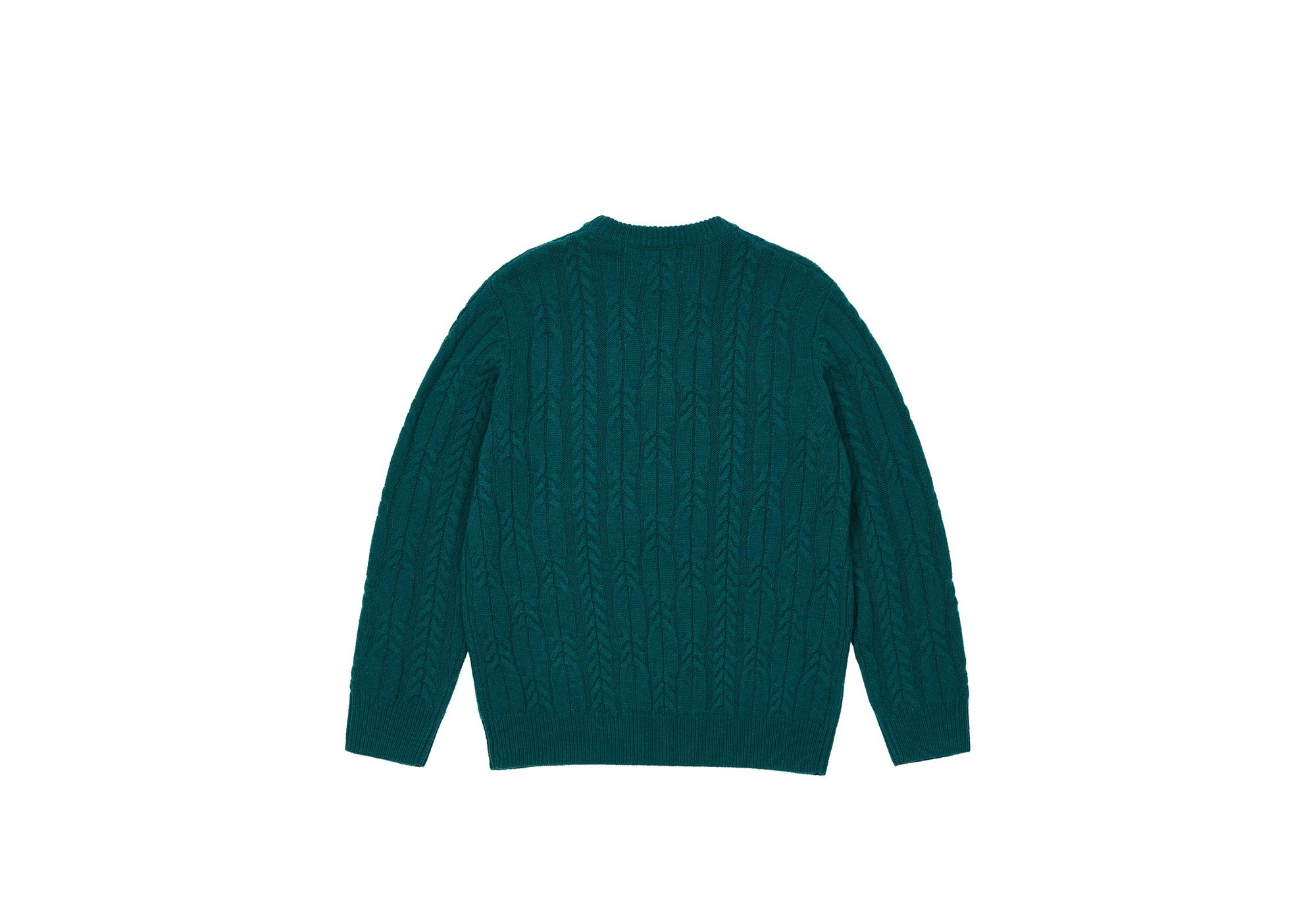 CABLE KNIT TEAL - 2