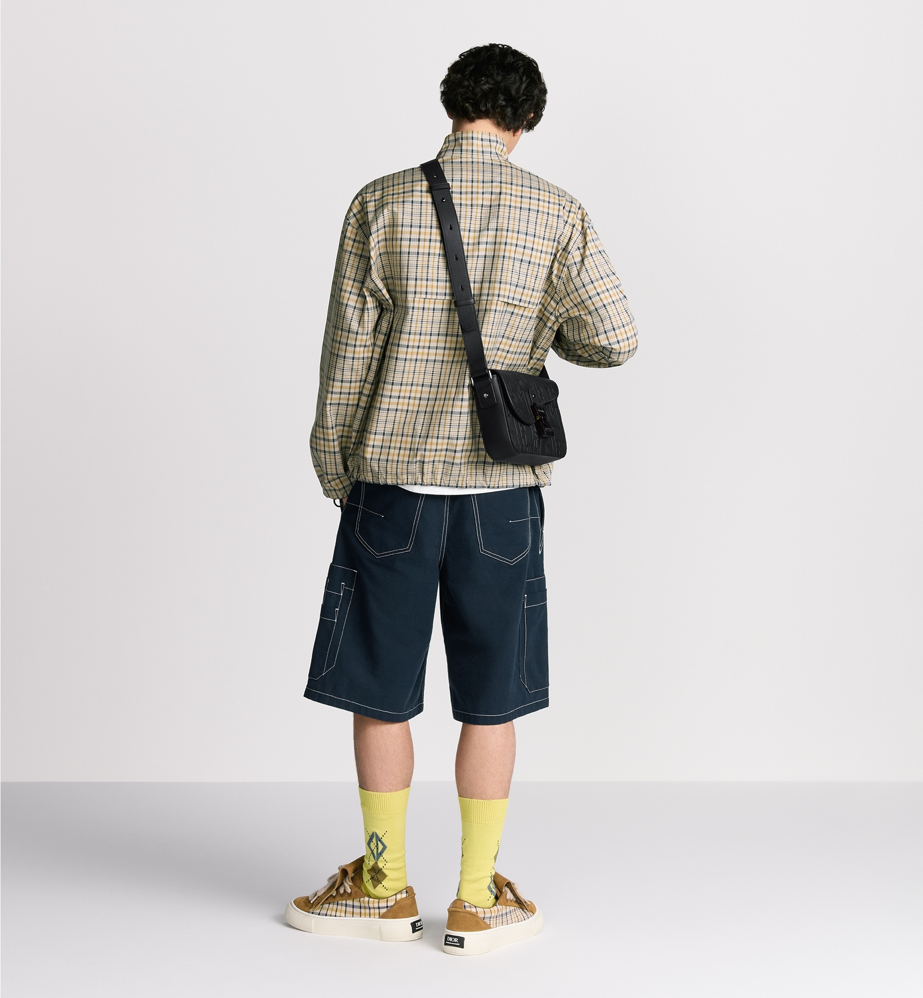 Small Saddle Messenger Bag with Flap - 3