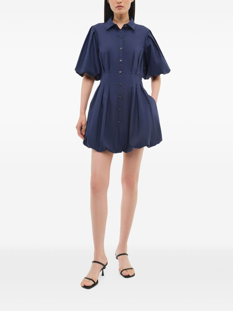 SIMKHAI Cleo balloon-sleeve mini dress outlook