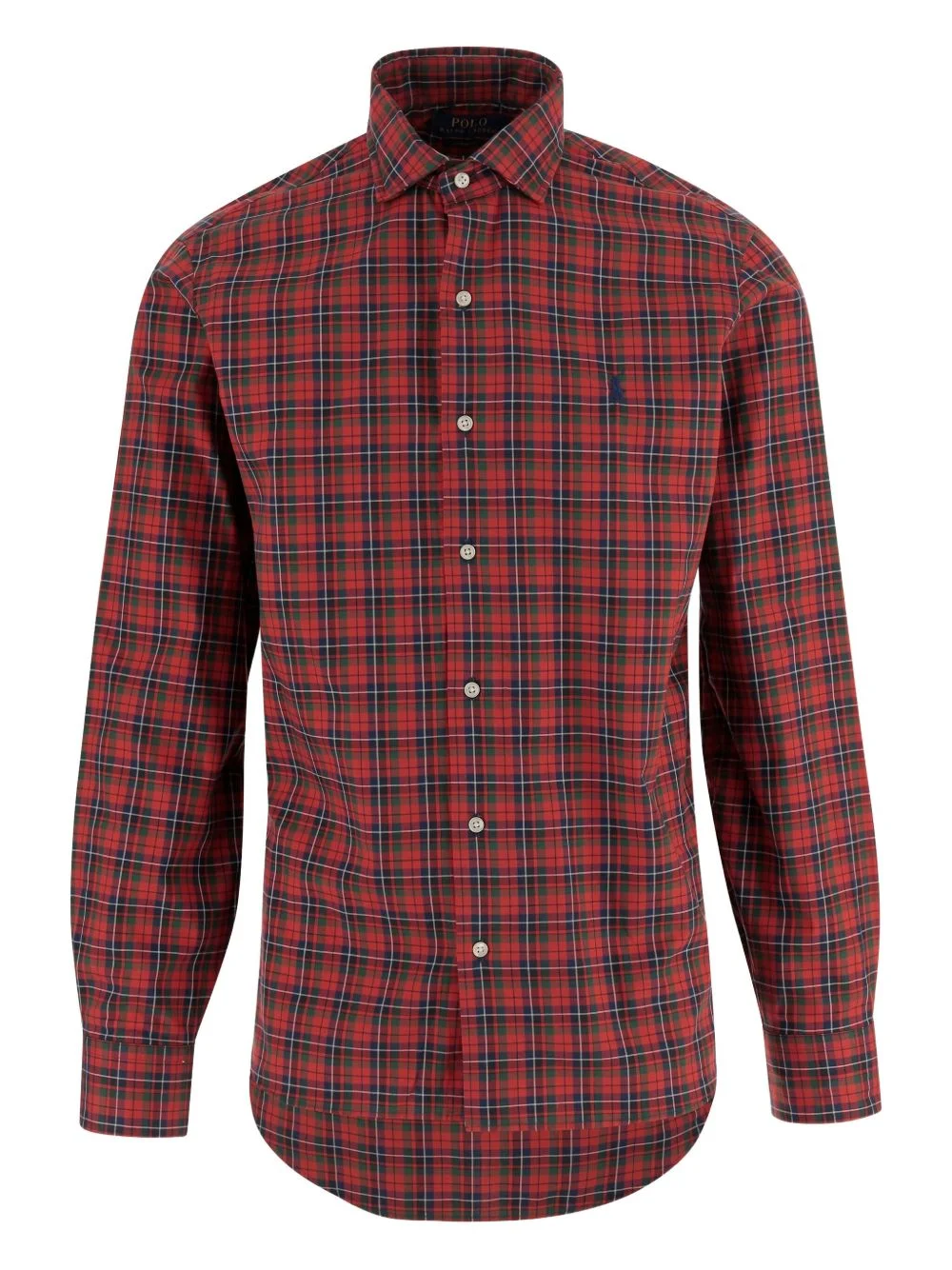 check-pattern shirt - 1