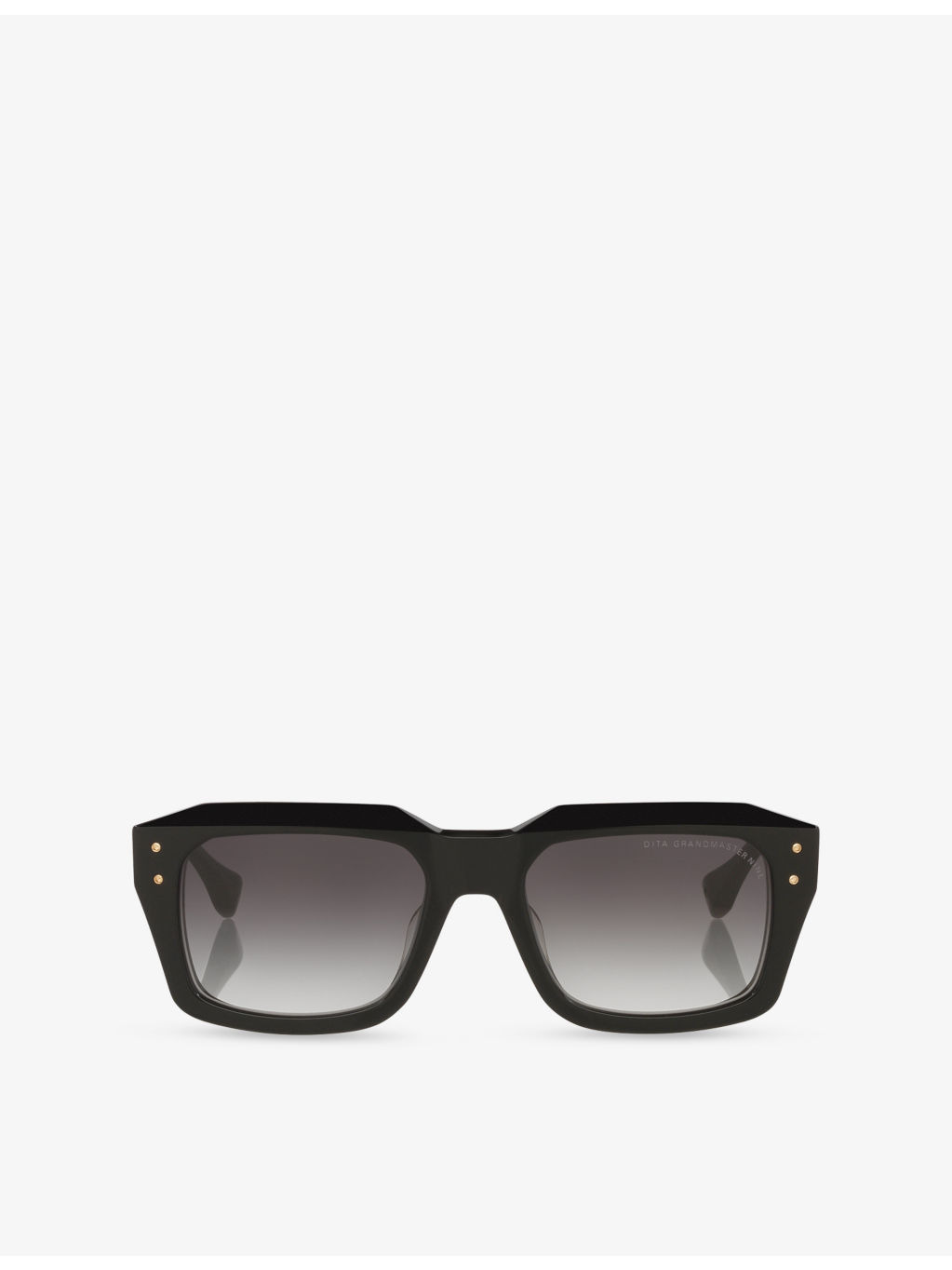 D4000475 Grandmaster-Nine Rectangular-Frame Acetate Sunglasses - 1