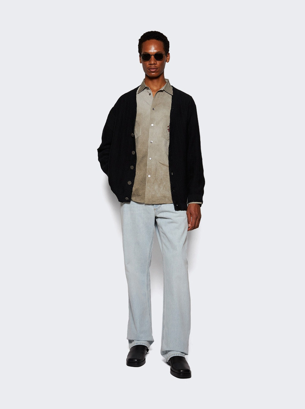 Artist Buttondown Grey - 5