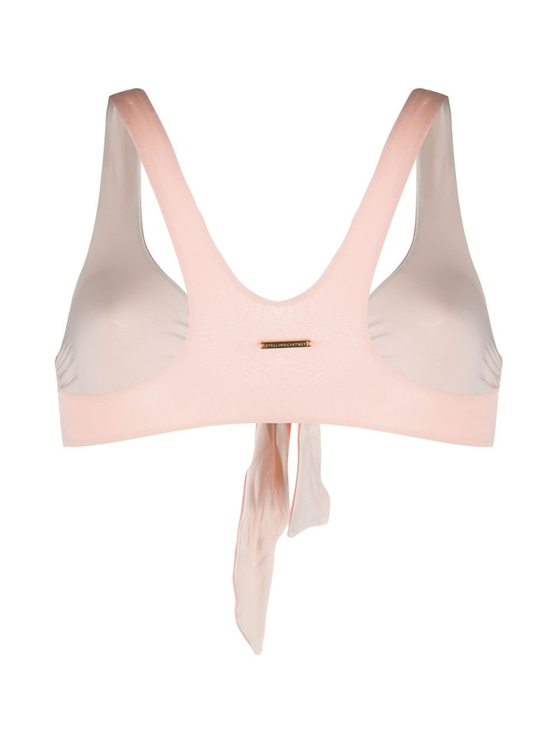 Stella McCartney tie-front bikini top outlook