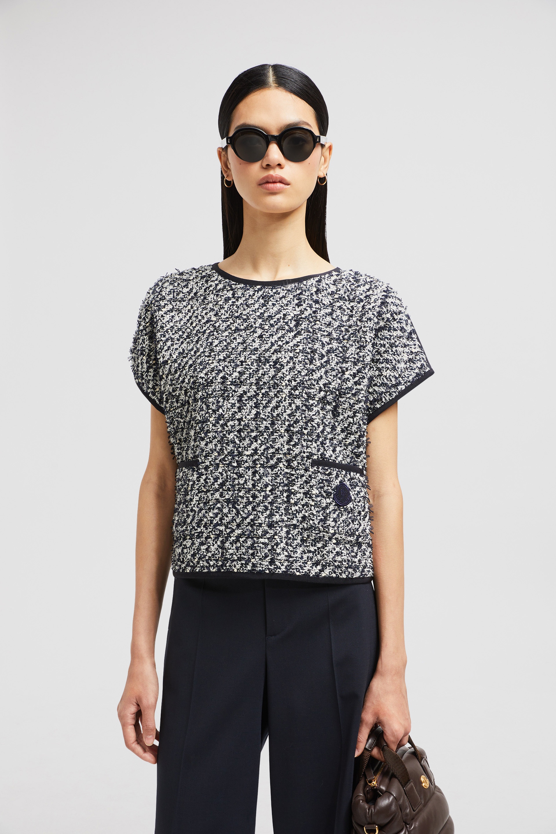 Silk & Tweed Top - 2