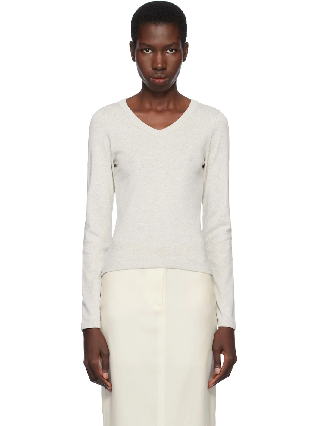 Gray Jill Longsleeve T-shirt - 1