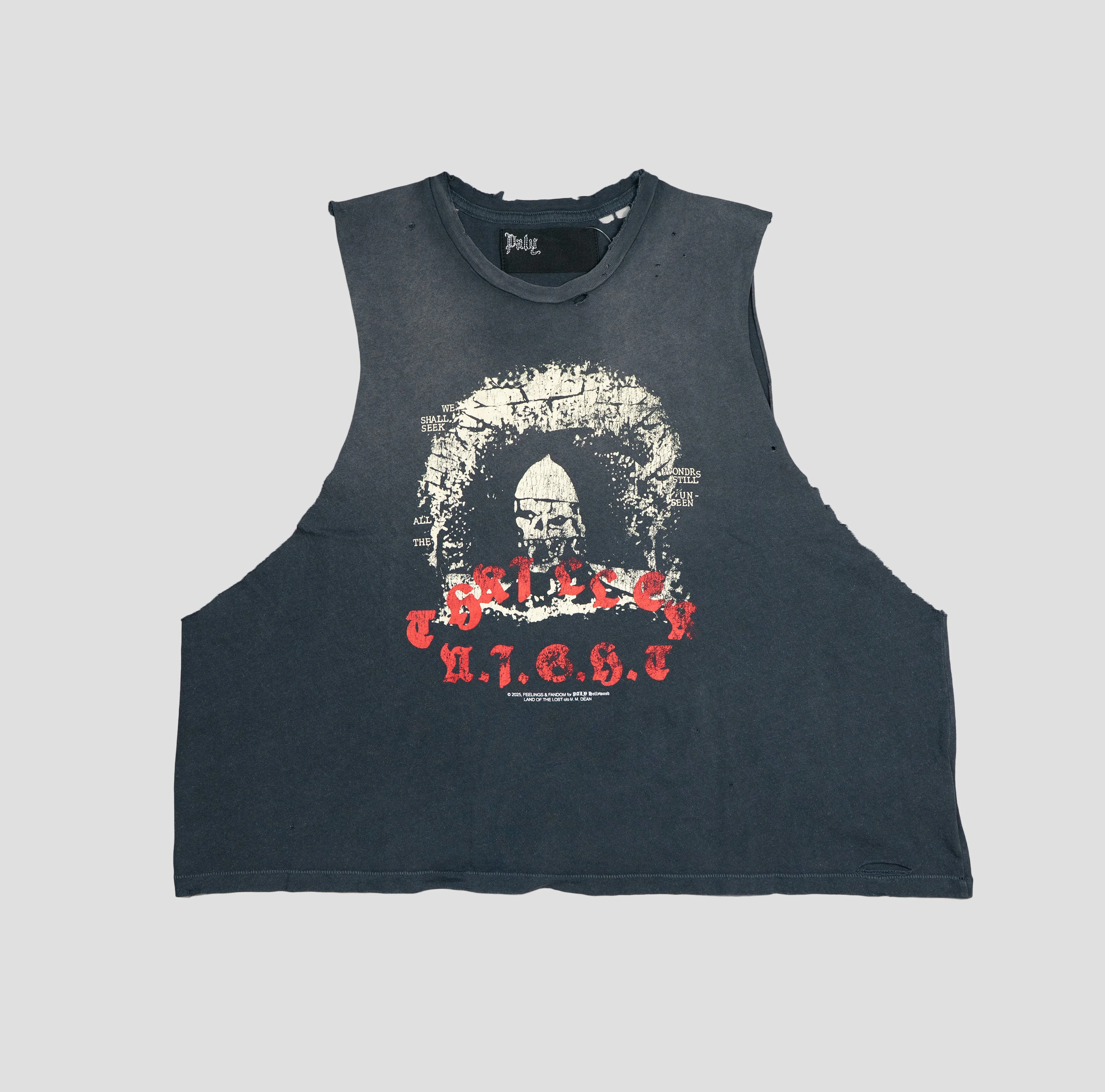 THRILLER NIGHT CUT OFF TEE - 1