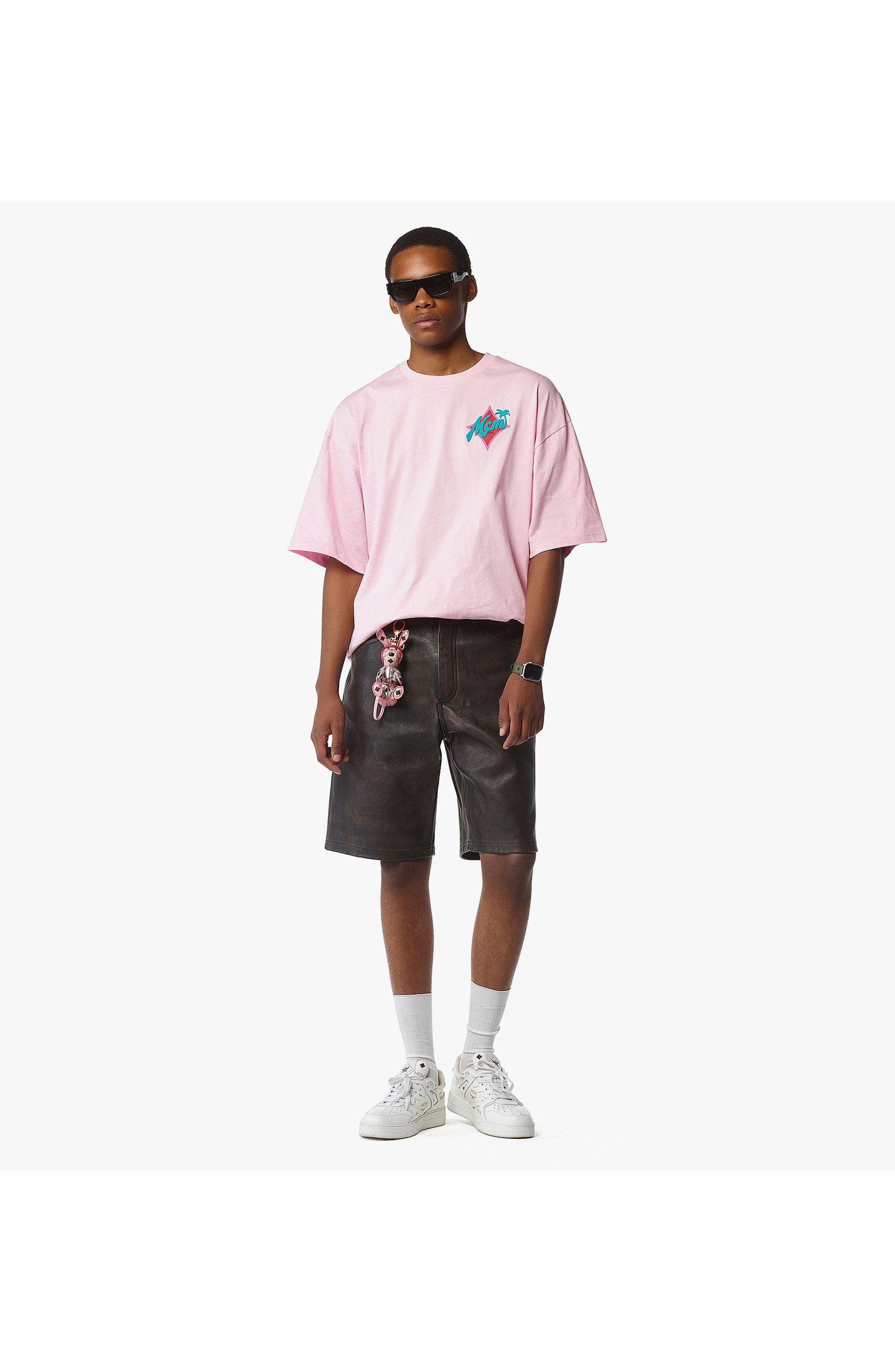 MCM X SNIPES Logo T-Shirt in Pink at Nordstrom - 6