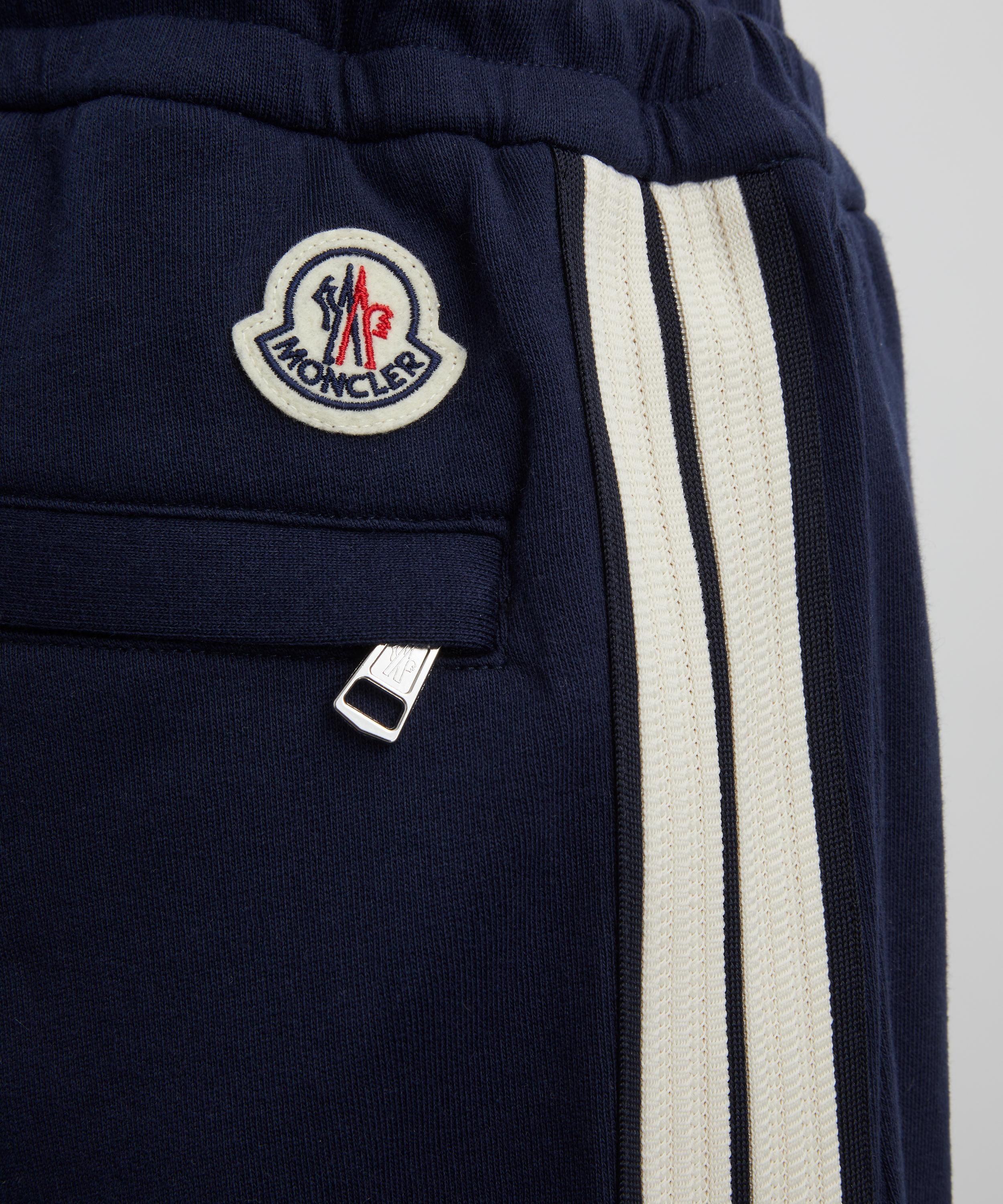 Navy Cotton Jogging Trousers - 5