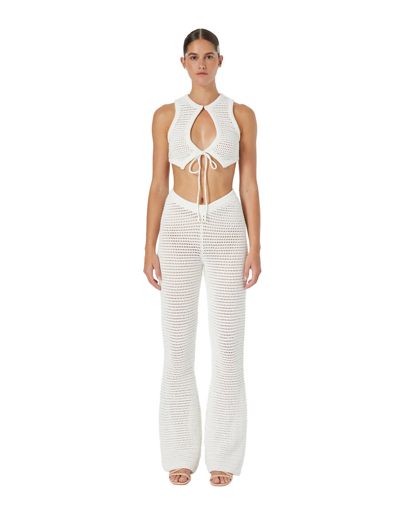 Cut Out Vest Top | Casablanca Paris 1