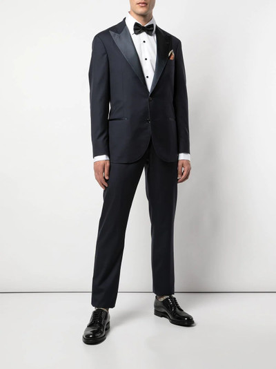 Brunello Cucinelli v-neck tuxedo jacket outlook